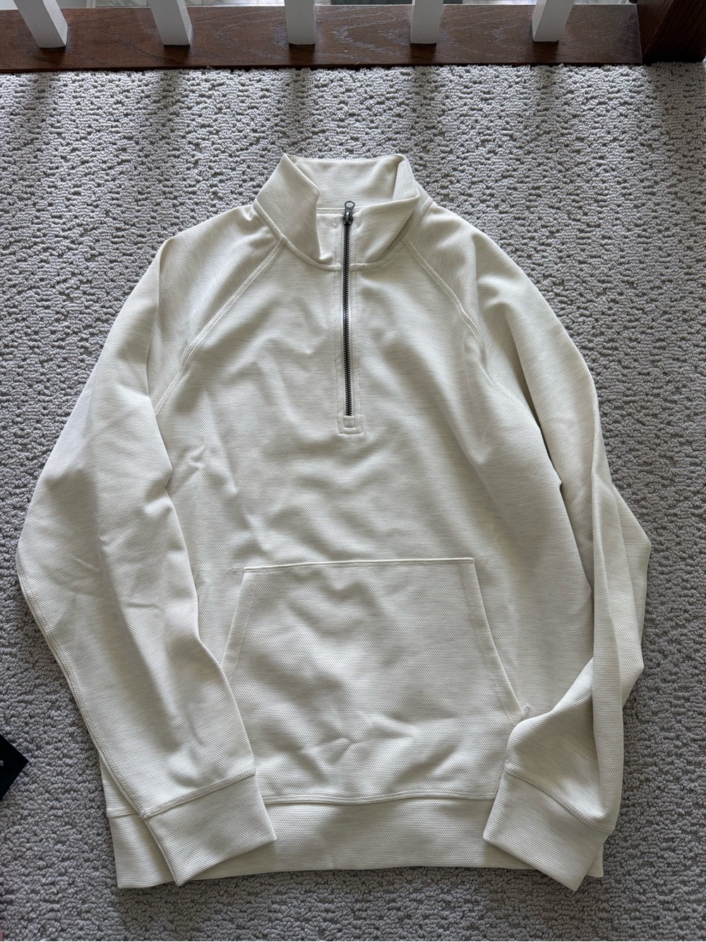 Cuts Clothing Uptown Pique Q-Zip Pullover - NWT size M (sold out on Cuts site)